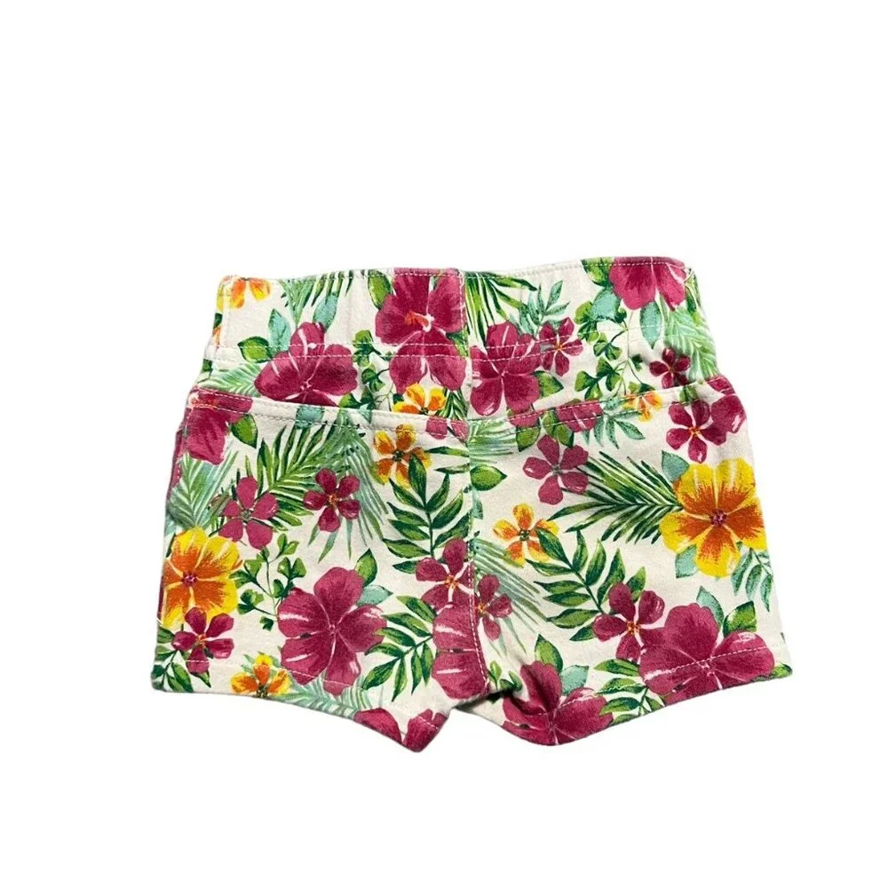 Children's Place 18-24m Tropical Floral Shorts